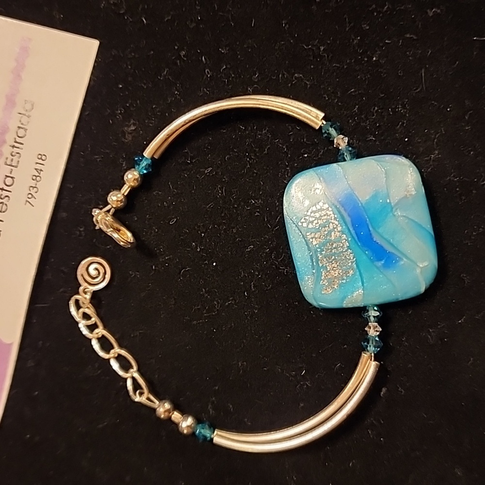Handmade Polymer Clay Bracelet